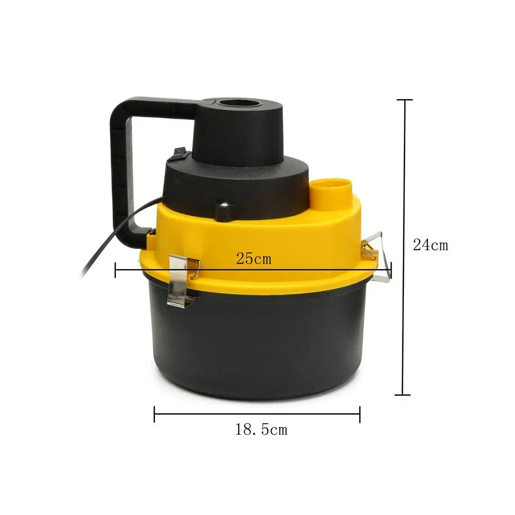 Multifunctional portable car vacuum cleaner dual purpose home car high power wet dry universal cleaning dust removal artifact
