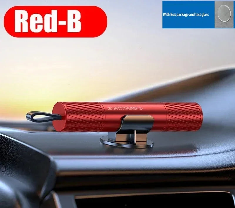 2025 New Car Emergency Escape Tool, Window-breaking Hammer, Safety Hammer, Metal Car Window Breaker, Small and Space-saving
