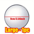 1PC Side Mirrors for Truck Car Blind Spot Mirror Round Convex Wide Angle Waterproof Baby Auto Rear View Mirrors Accessories