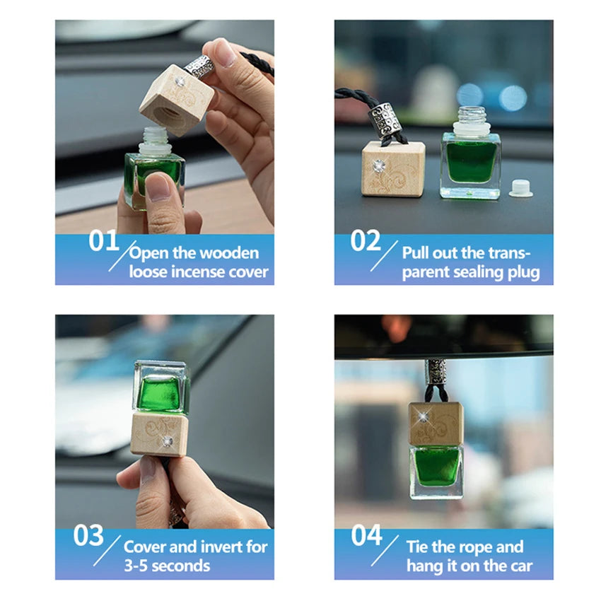 Wholesale Fragrance Air Fresheners for Car Multiple Flavors Portable Long Lasting Hanging Car Air Fresheners